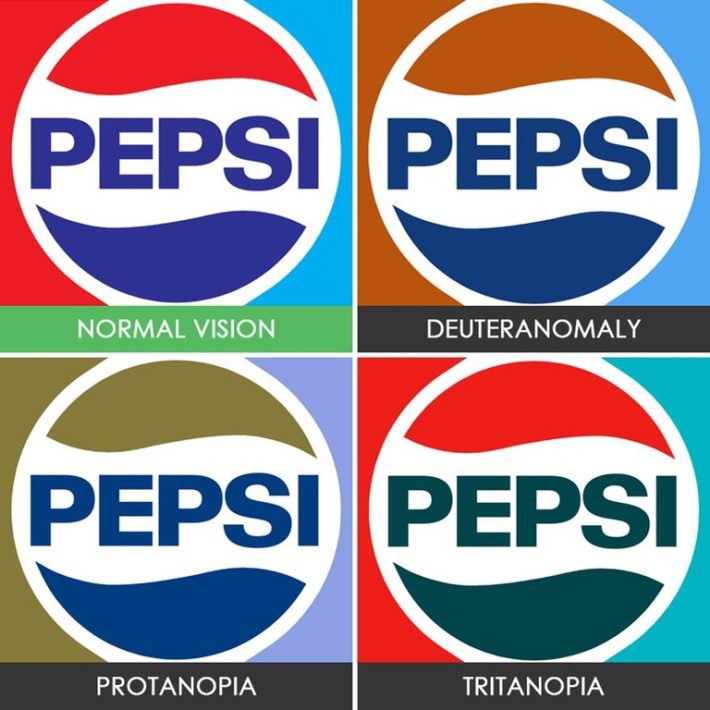 색맹이 보는 세상 | 인스티즈