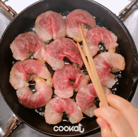 차돌새우말이 만드는과정 | 인스티즈