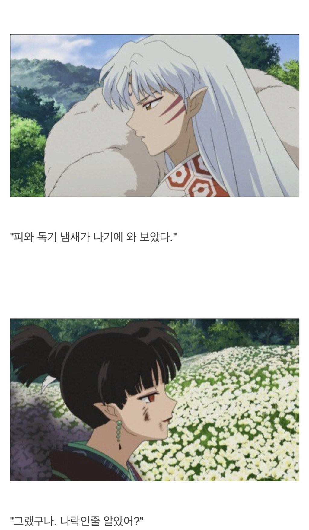 이누야샤 최고의 명장면.jpg | 인스티즈