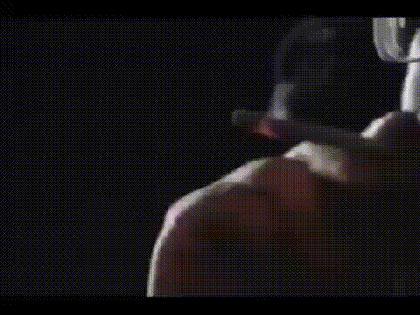 담배 맛깔나게 피우는 금연 공익 광고..gif | 인스티즈