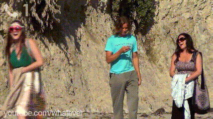 발기된 채로 여자 꼬시는 몰카.gif | 인스티즈