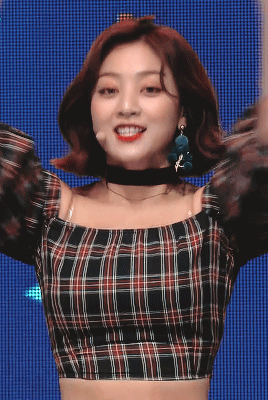 단발이 잘어울리는 트와이스 지효.gif | 인스티즈