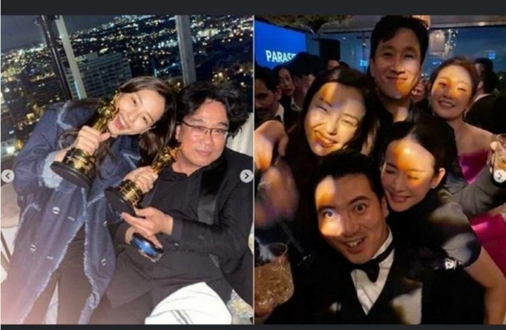 이하늬의 기생충 뒤풀이 참여가 불편한 이유를.araboza | 인스티즈