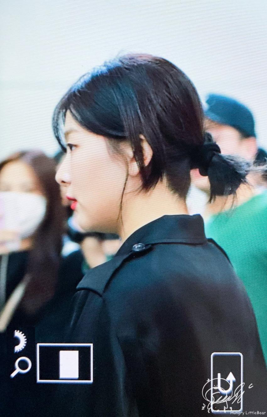 머리 엄청 상해서 거의 숏컷된 슬기.jpg | 인스티즈