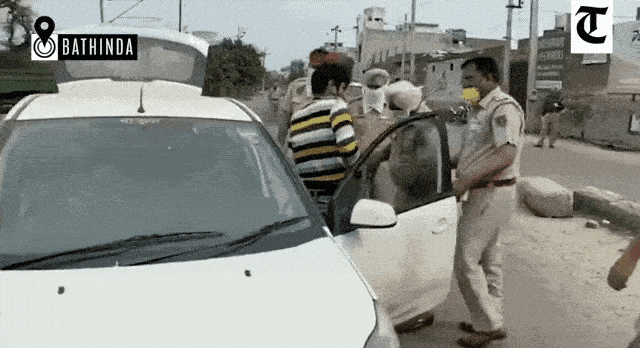 마스크 단속하는 인도 | 인스티즈