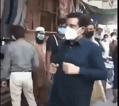 마스크 단속하는 인도 | 인스티즈