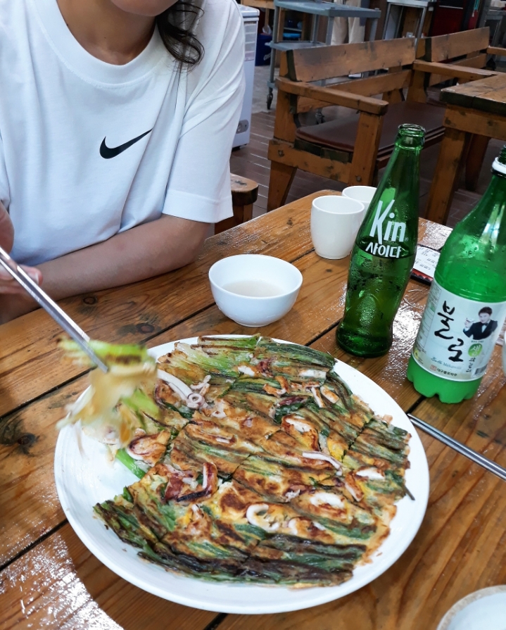 올레길에국수잔치 이미지
