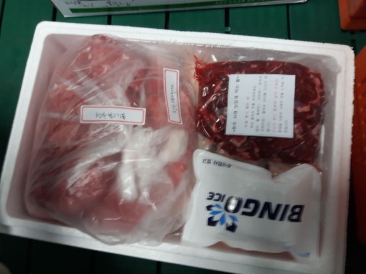 명품한우한돈 이미지