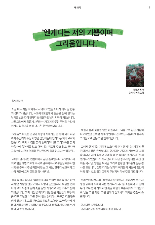 엔게디 이미지