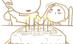 어제 오늘 그리고 내일 185화 촛불과 생일 소원 (웹툰)