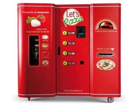 3분안에 피자가 나오는 피자 자판기!!
