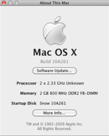 quick look at features of OSX 10.6 A.K.A Snow Leopard