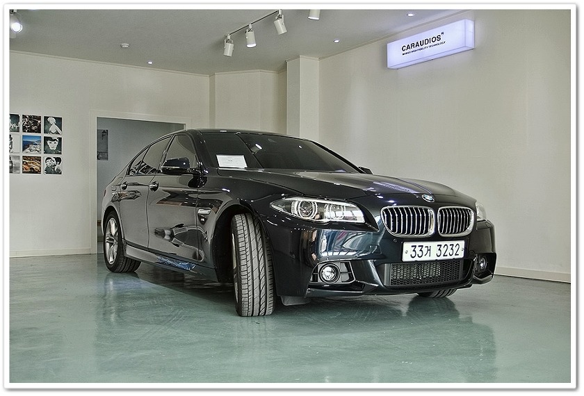 부산 블랙박스, BMW530D 아이나비 퀀텀 장착