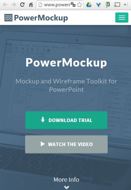 PowerMockup(파워목업, 파워포인트와 연동한 직관적인 디자인) 쉽게 쓰기