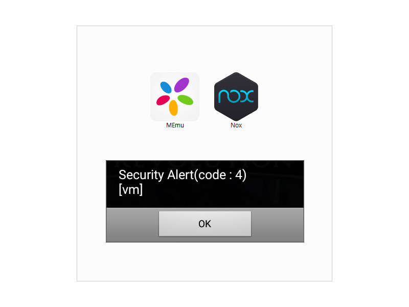 녹스 미뮤 오류 해결 Security Alert(code:4)[vm]