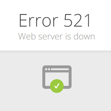 error 521 - web server is down 에러 해결 방법은?