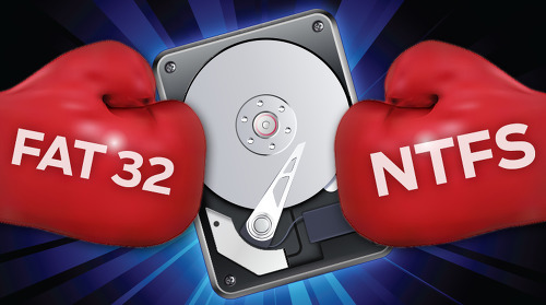 파일시스템 FAT32 VS NTFS 구조 비교
