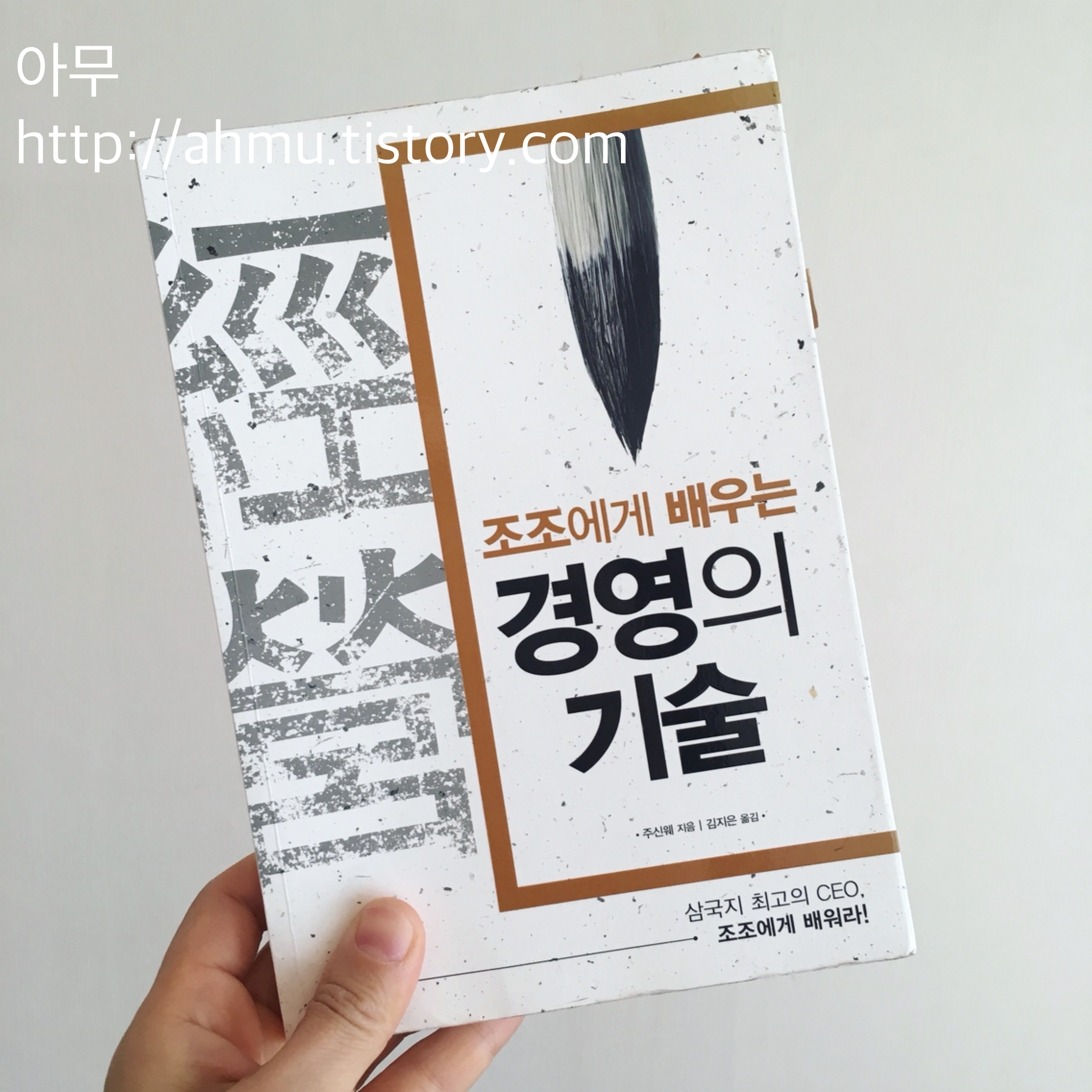 [책 리뷰] 조조에게 배우는 경영의 기술. 주신웨. 김지은 옮김. 시그마북스. (2016)