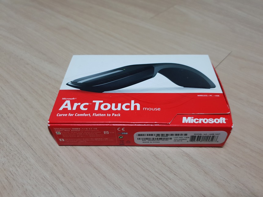 다양한 기능의 무선마우스 microsoft arc touch 무선마우스