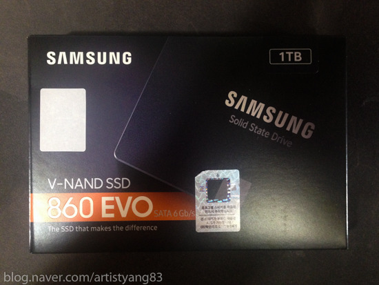 삼성 SSD 860 EVO 1TB MZ-76E1T0BW 구입