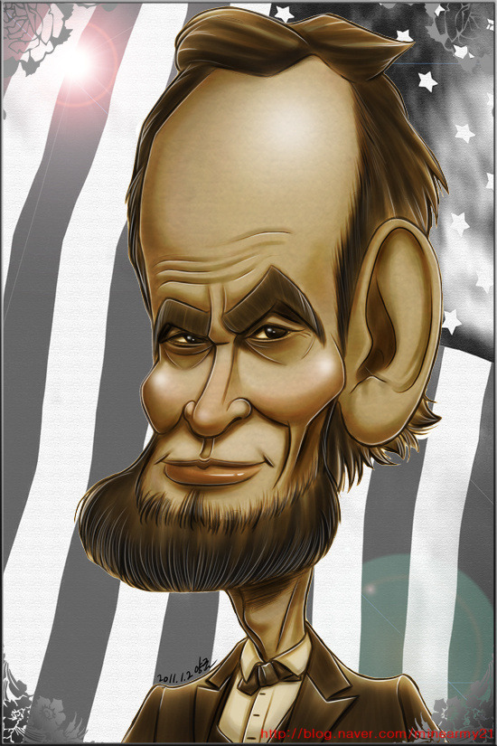 에이브러햄 링컨 (Abraham Lincoln) 캐리커처