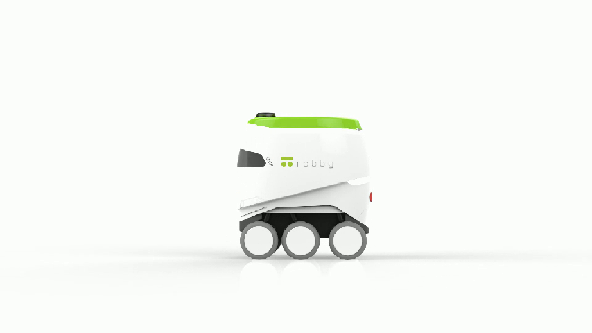 펩시의 자율주행 스낵 로봇