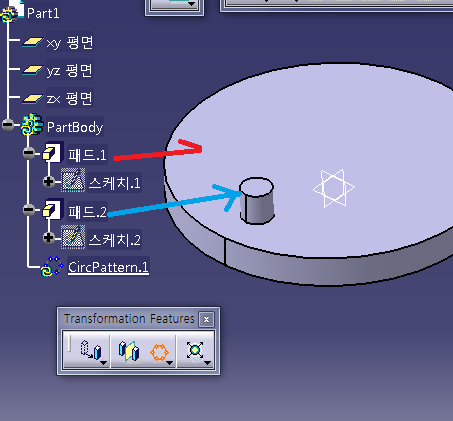 카티아 27강. Circular Pattern 활용법