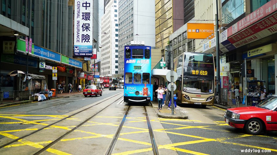 홍콩자유여행기 - 홍콩섬에서 트램타기, 맛있는 코코밀크티와 에그타르트