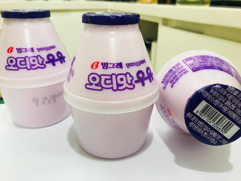 [음료수] 빙그레 오디맛 우유