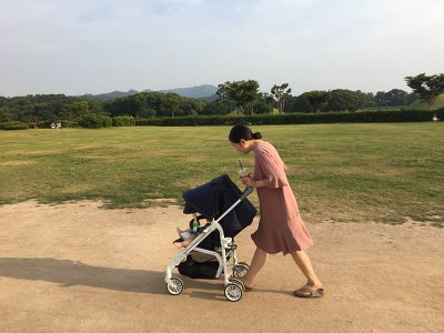 경북 경주 첨성대 아기랑 산책