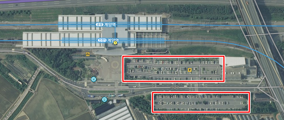 김포공항 주차팁 - 훨씬 저렴한 계양역 주차장