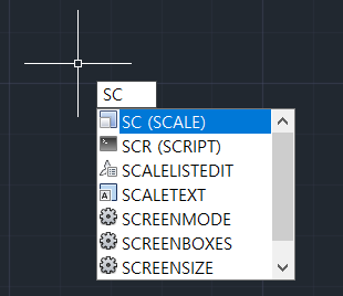 【AutoCAD】 명령어 SCALE 스케일 사용법 (단축키 SC)