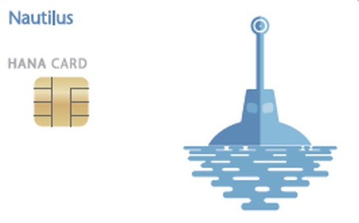 하나카드 포인트 기반 노틸러스 체크카드 출시 KB국민카드 지에스샵링크 KB국민카드 출시