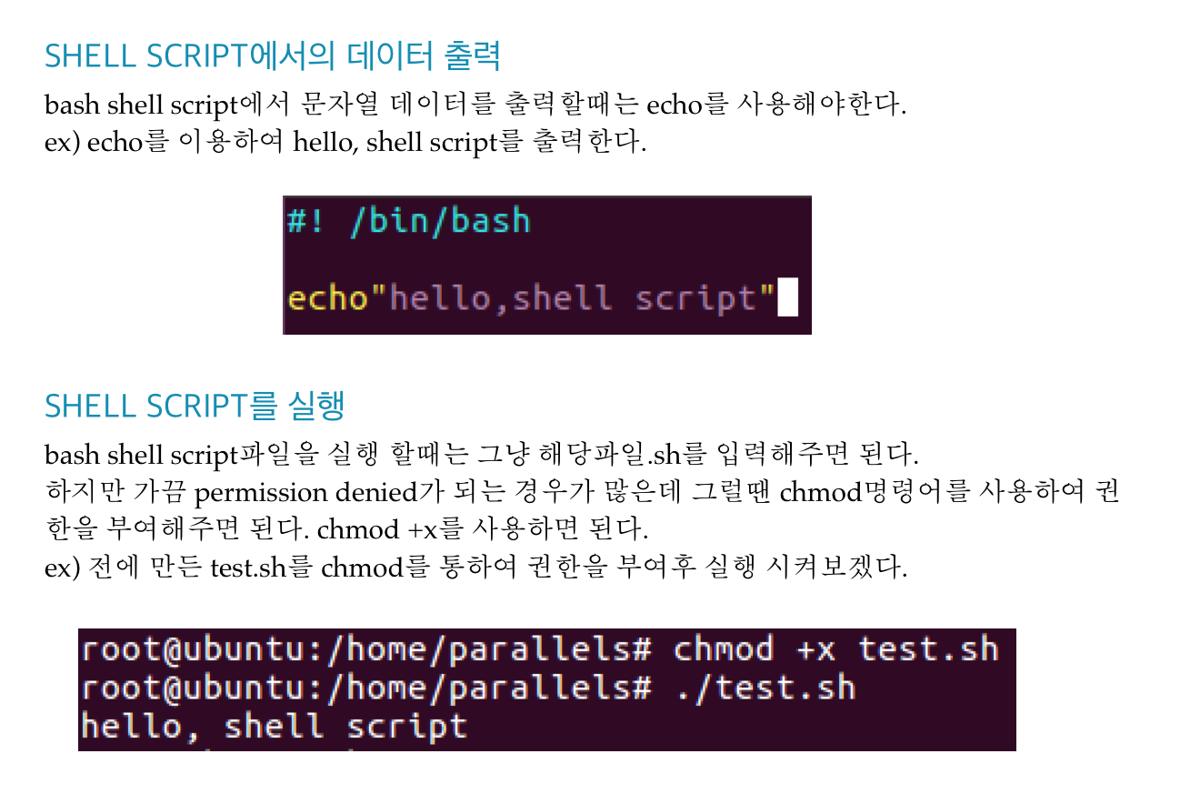 Linux Shell Script 기초