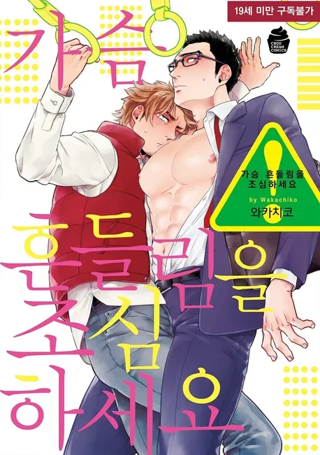 가슴 흔들림을 조심하세요 표지