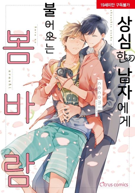 상심한 남자에게 불어오는 봄바람 표지