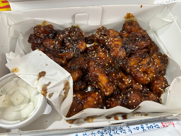 단양흑마늘닭강정 이미지