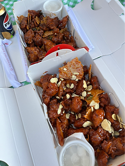 단양흑마늘누룽지닭강정 이미지