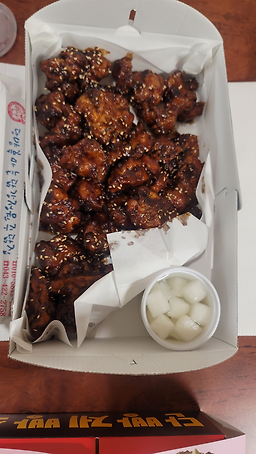 단양흑마늘닭강정 이미지