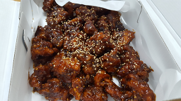 단양흑마늘누룽지닭강정 이미지