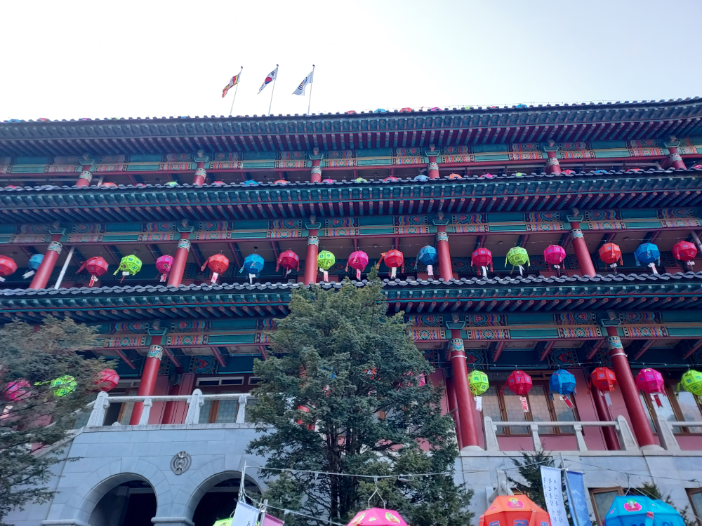 구인사 인광당 이미지