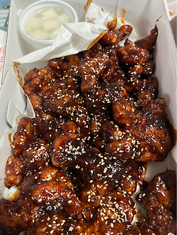 단양흑마늘닭강정 이미지