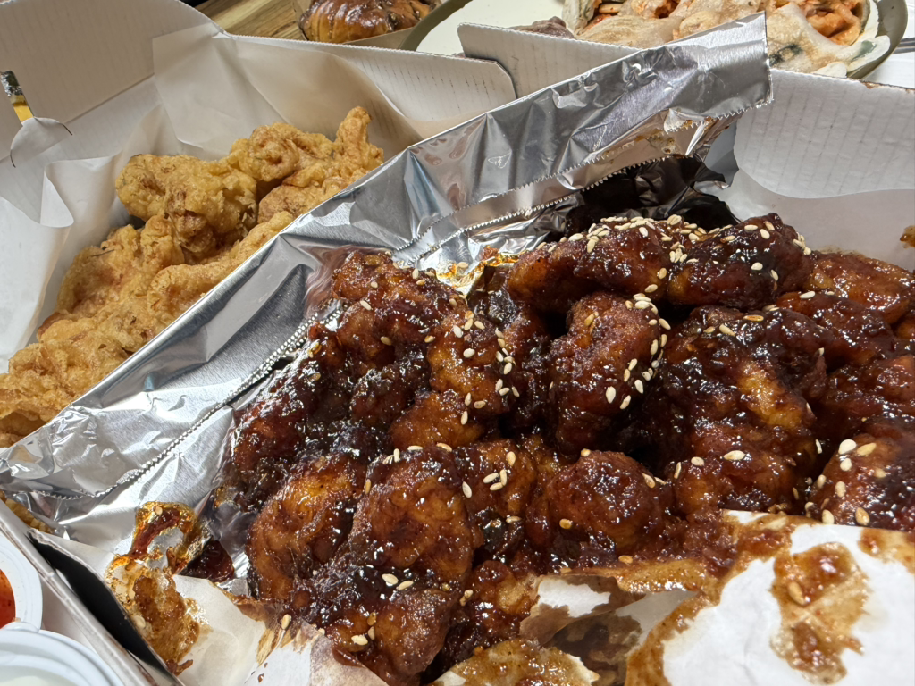 단양흑마늘닭강정