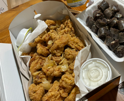 단양흑마늘닭강정 이미지