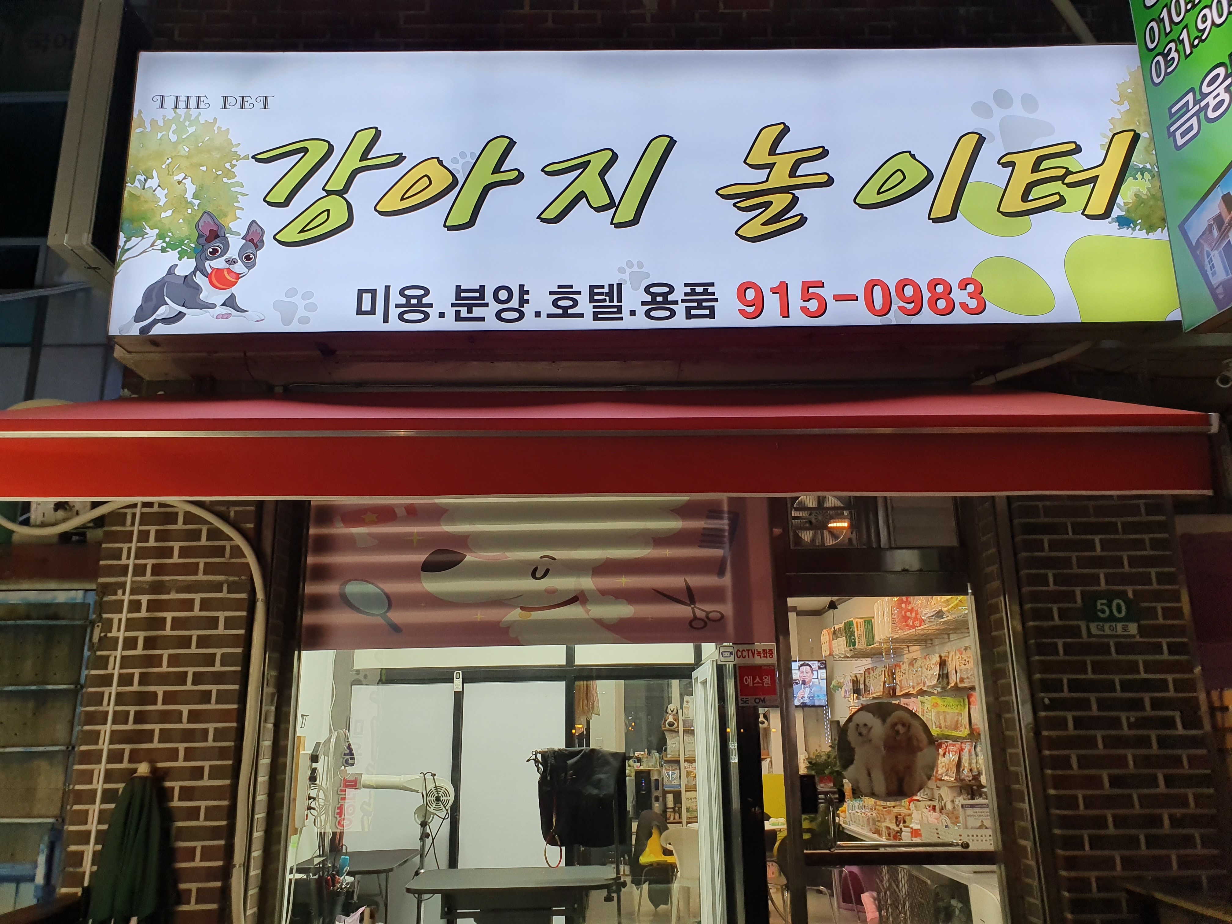 강아지 놀이터