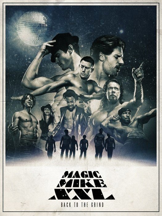 영화 매직 마이크 XXL (Magic Mike XXL, 2015) 공식 포스터