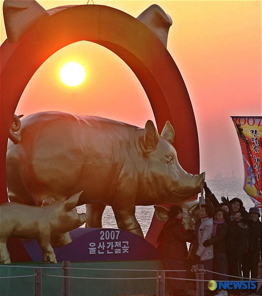 황금돼지 이미지