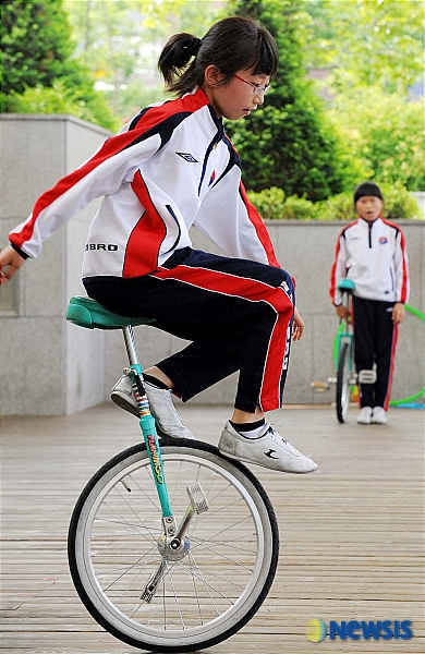한국외발자전거 이미지