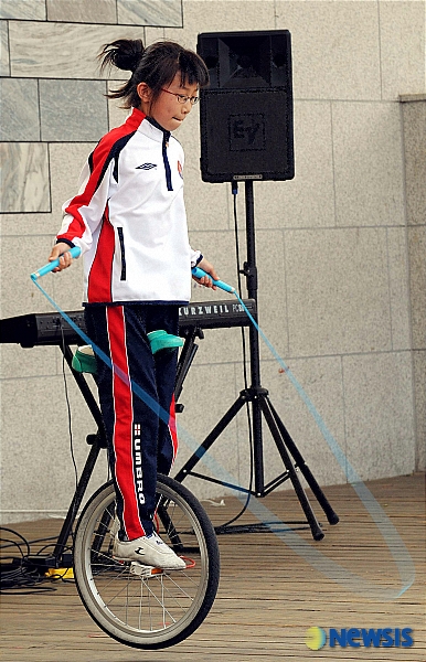한국외발자전거 이미지