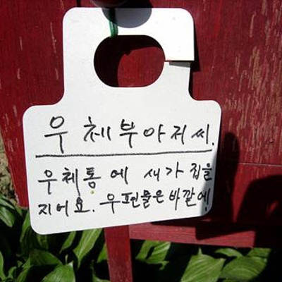 노랑우체통 이미지